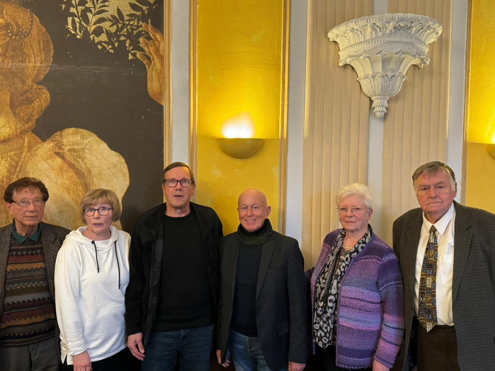 Dr. Juan Brackins Romero, Angelika Gro, Jrgen Hausmann, Heiner Kranemann, Helga Szelag und Hans-Jrgen Koch