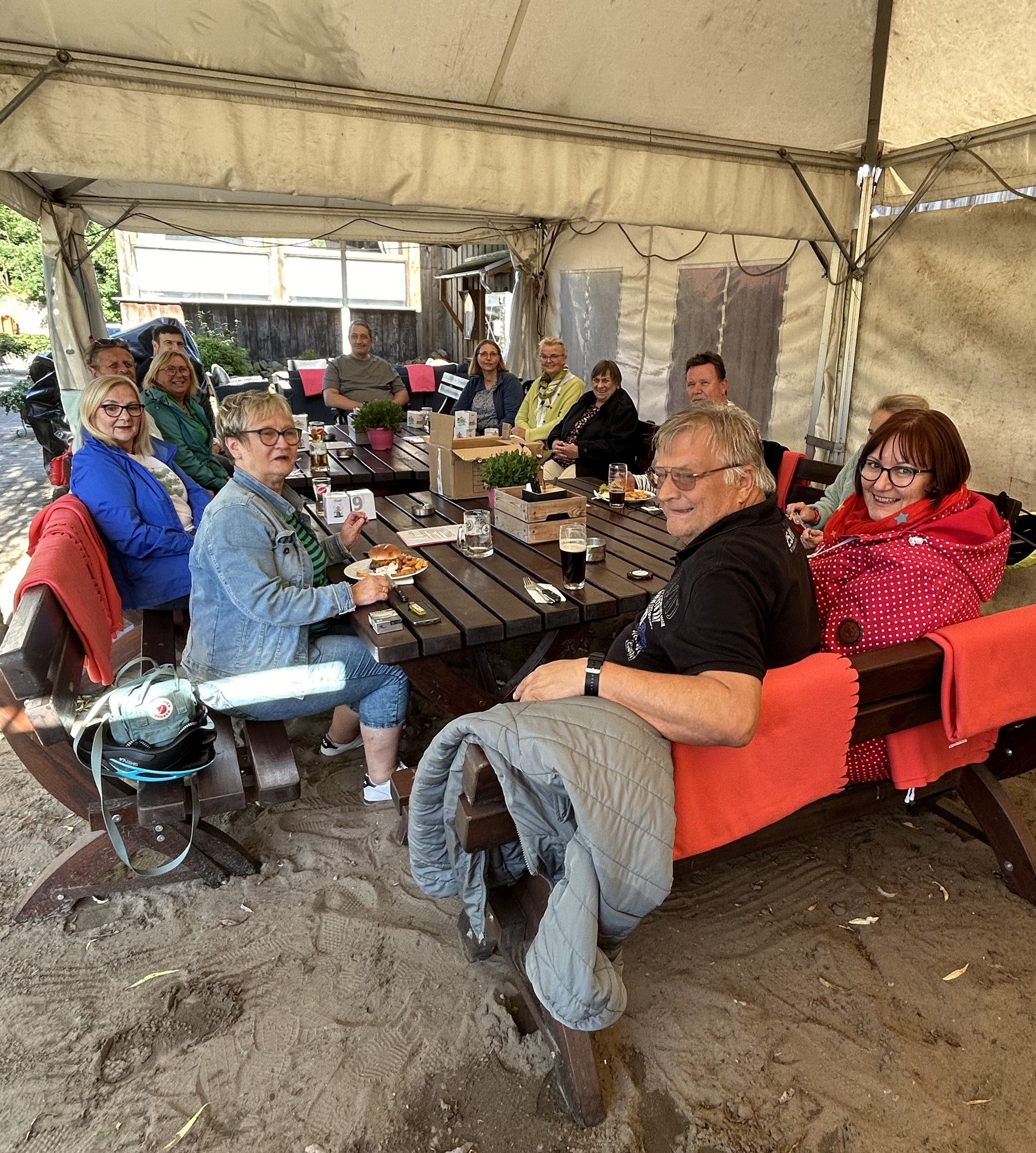 Gute Stimmung bei den CDU Mitgliedern 