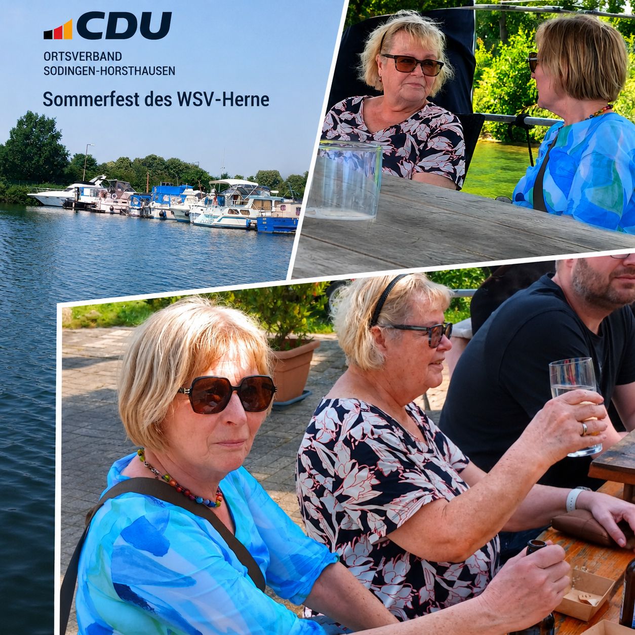 Angelika Groß und Ingrid Hoffmann sind auch zur See politisch für die CDU unterwegs. Angelika Groß und Ingrid Hoffmann sind auch zur See politisch für die CDU unterwegs.