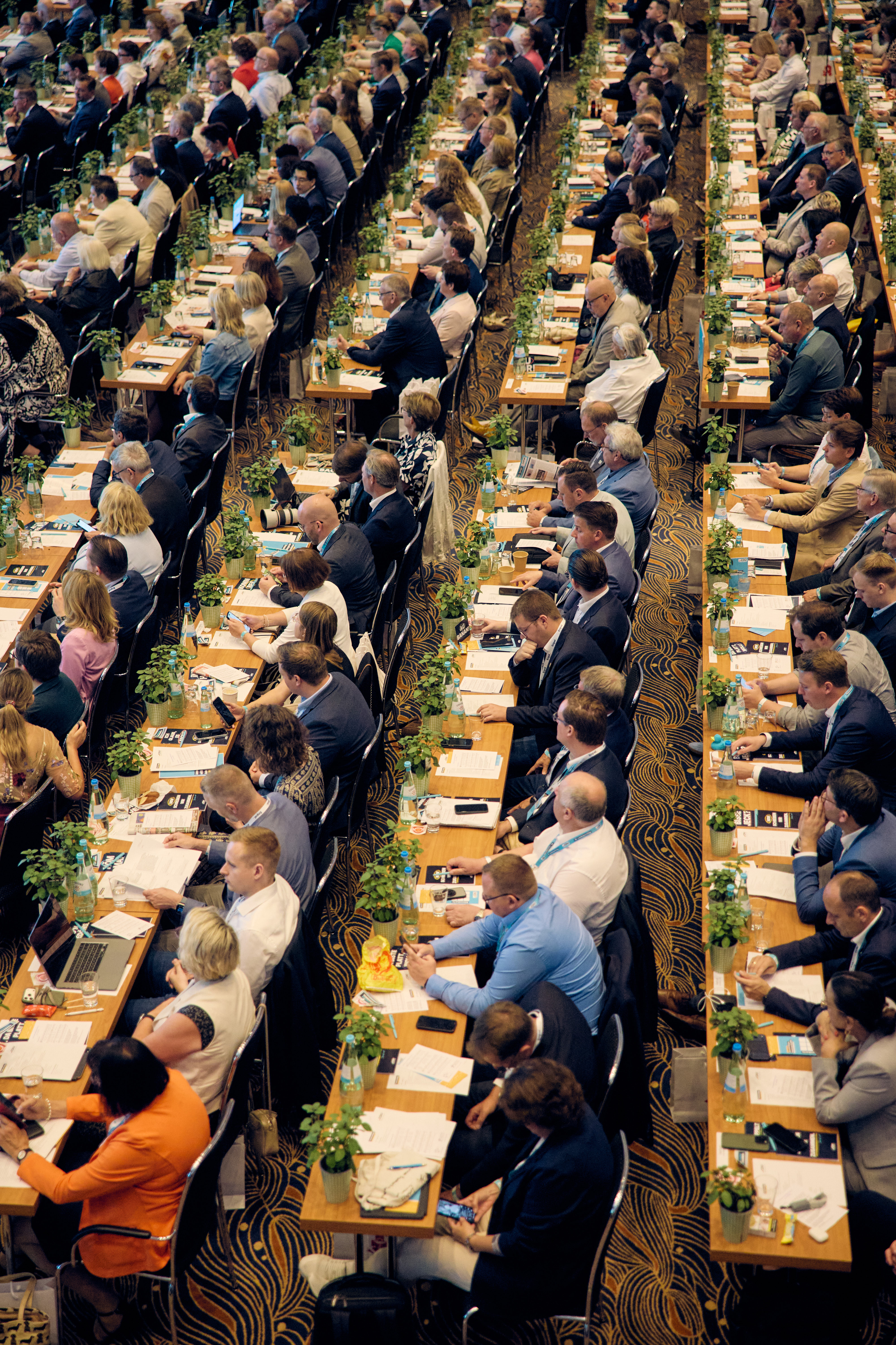Volles Haus in D�sseldorf (Fotos: CDU NRW; CDU Herne)